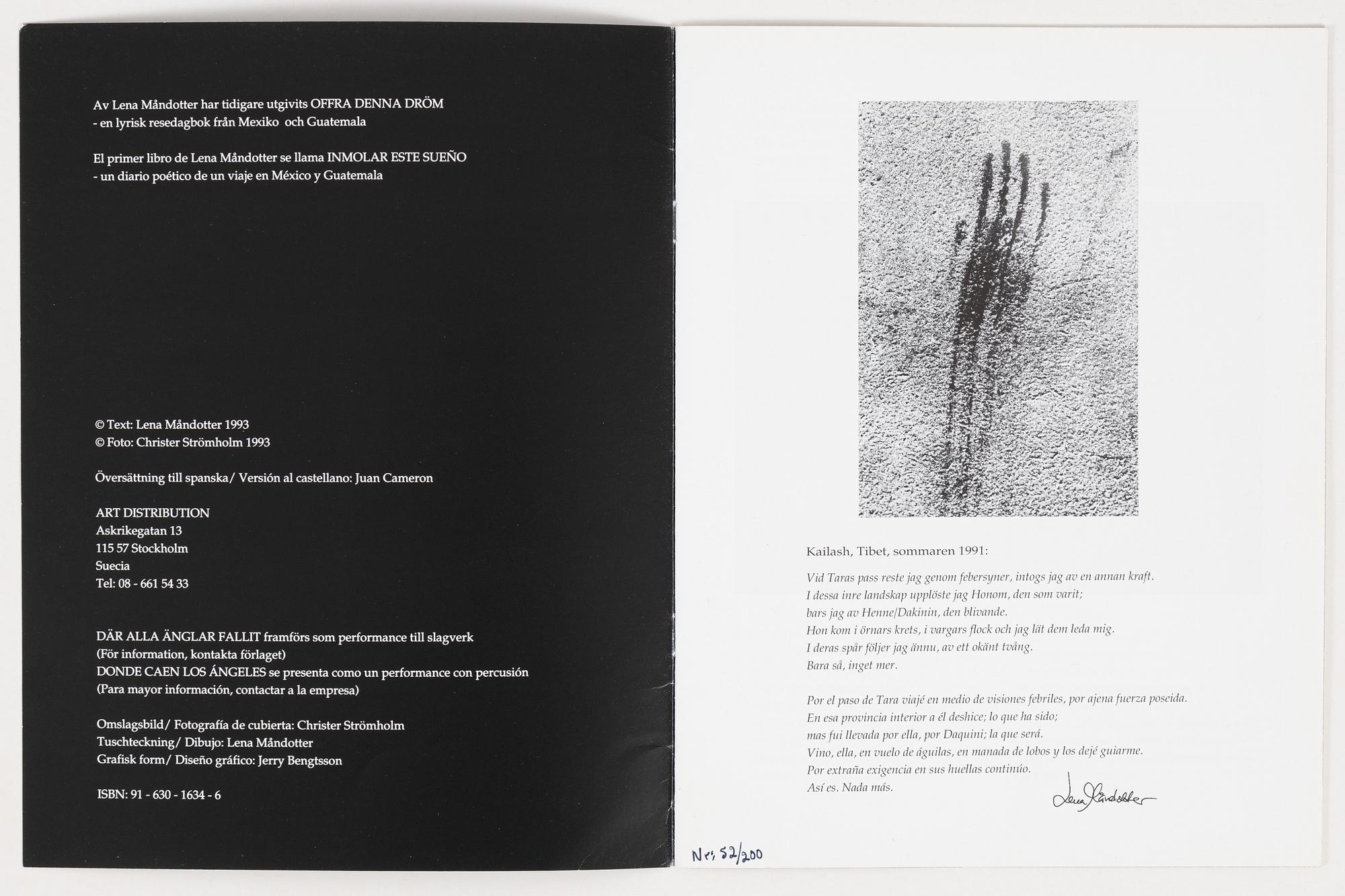 Christer Strömholm, From the series "Där alla änglar fallit", 25 photographs.