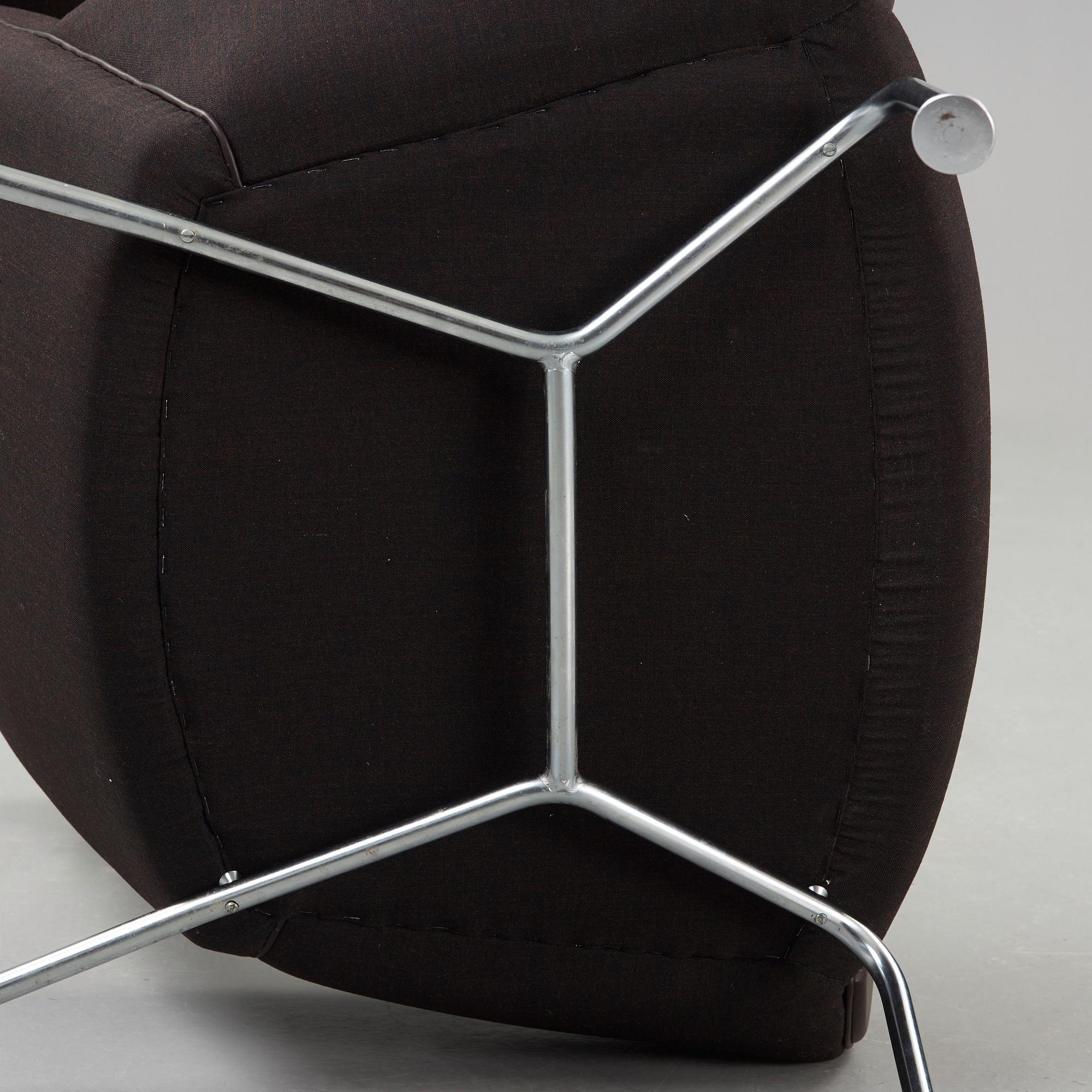 HANS J WEGNER, fåtölj "Ox-Chair", sannolikt producerad av AP-stolen, Danmark 1960-tal.