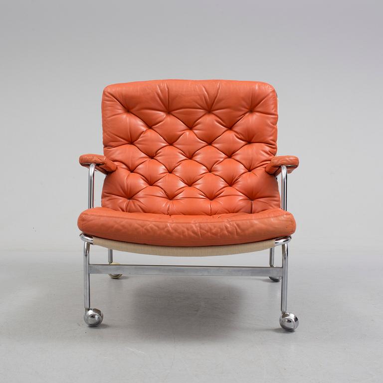 A 'Karin' easy chair by Bruno Mathsson for Dux.
