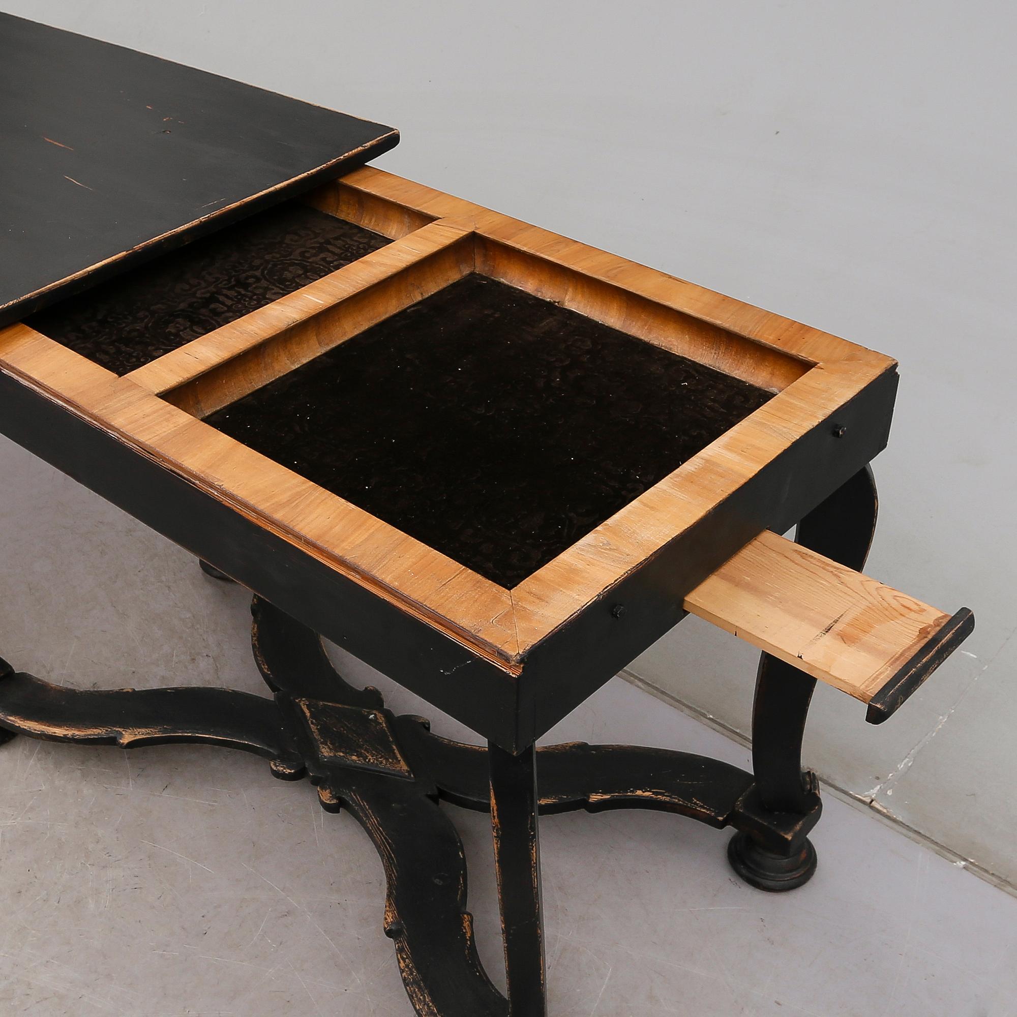 SPELBORD, barock, 1700-tal.