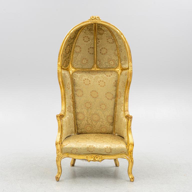 Throne chair, 20th century.