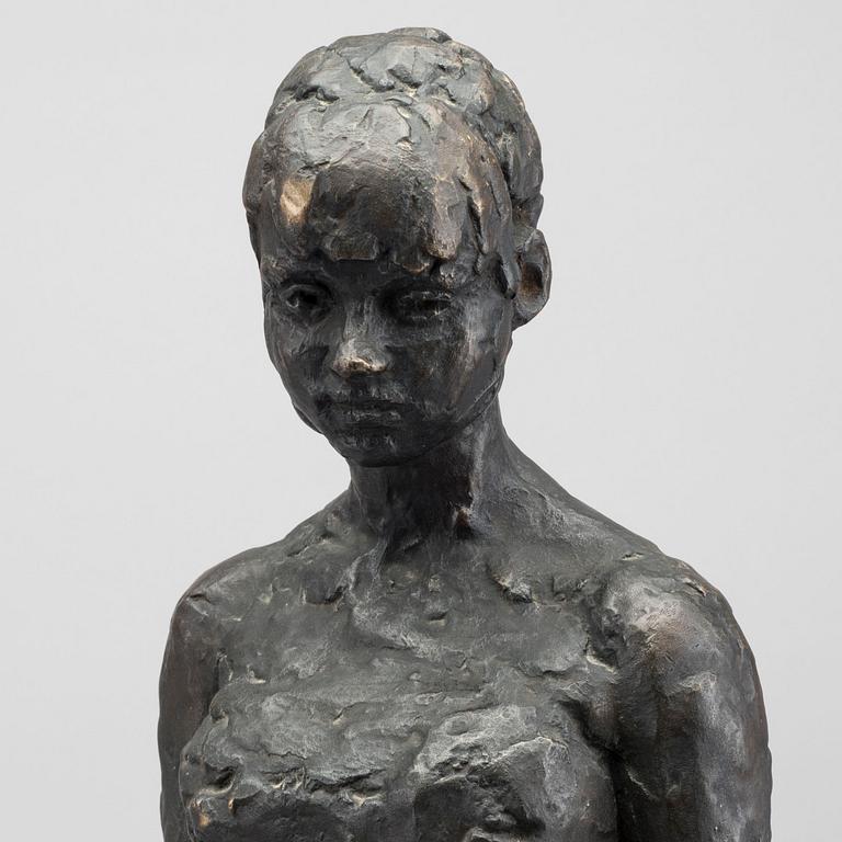 TORSTEN FRID, SCULPTURE, BRONZE, SIGNED. 1964.
