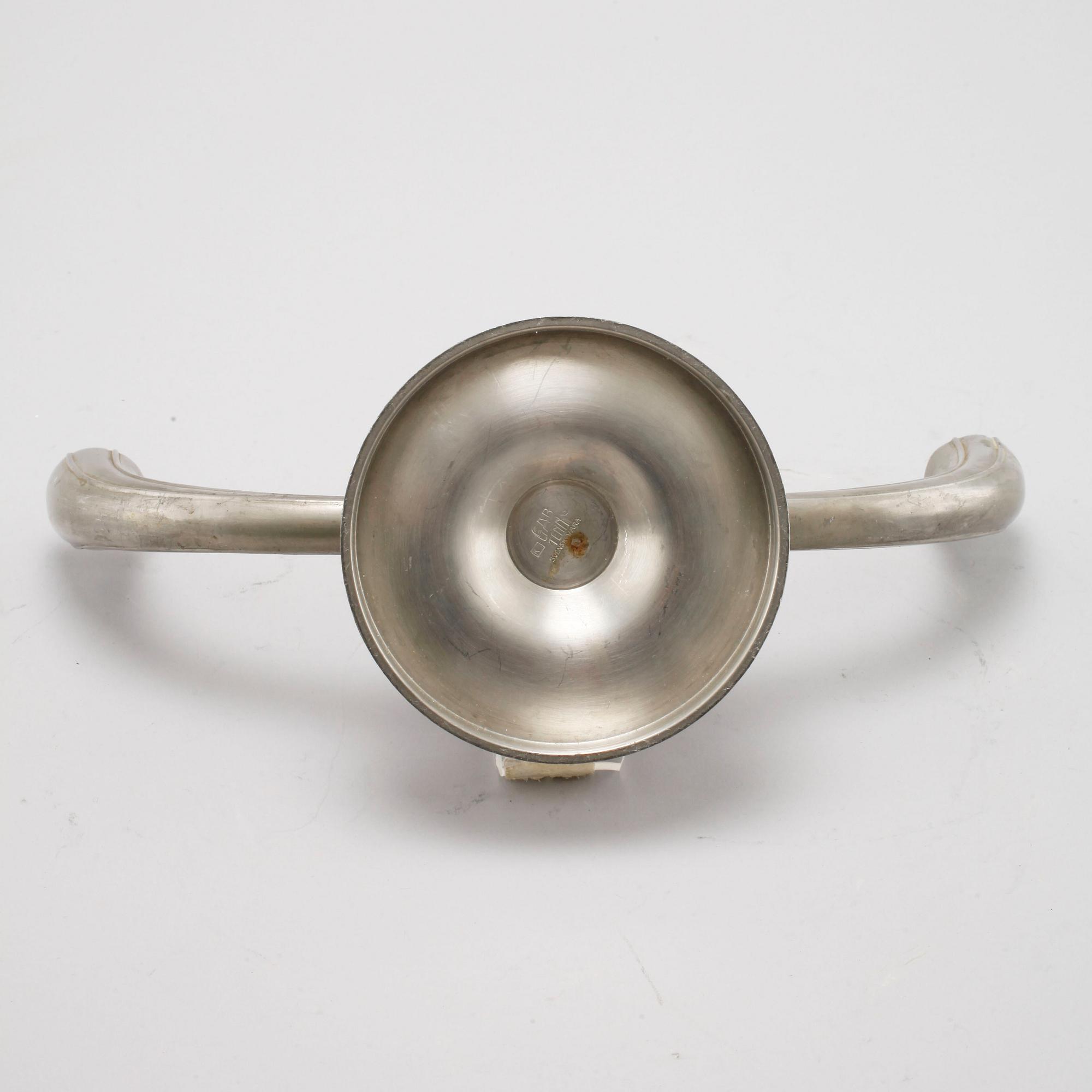 LJUSSTAKAR, ett par, tenn, GAB, 1936.