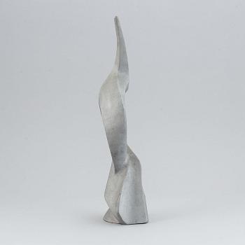 A JOHAN HELMER ZACKRISSON, "JACK ZAN" polished aluminium sculpture, signed.