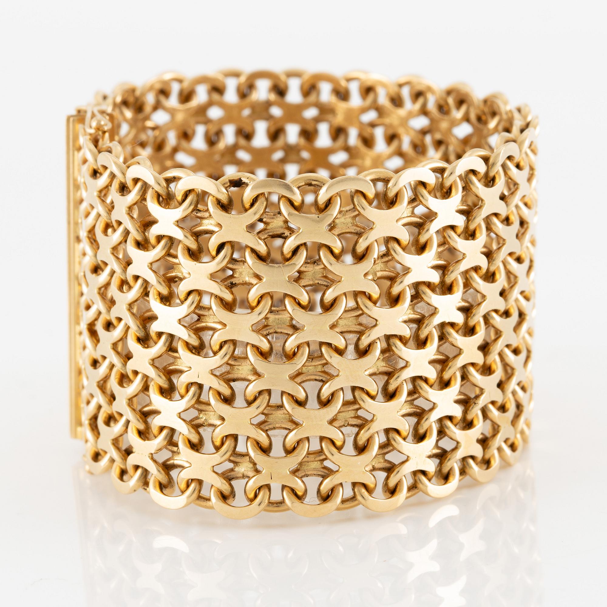 Bracelet 18K gold.