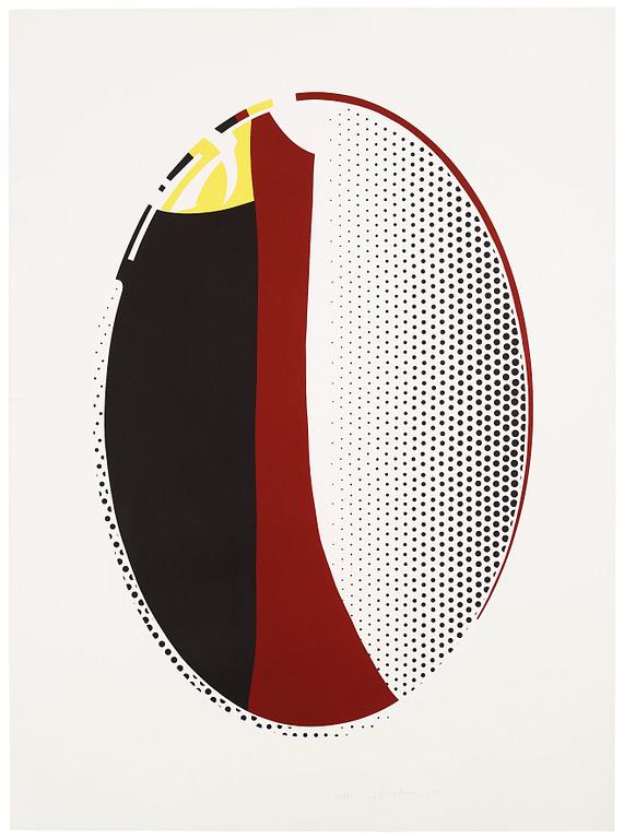 Roy Lichtenstein, "Mirror #6".