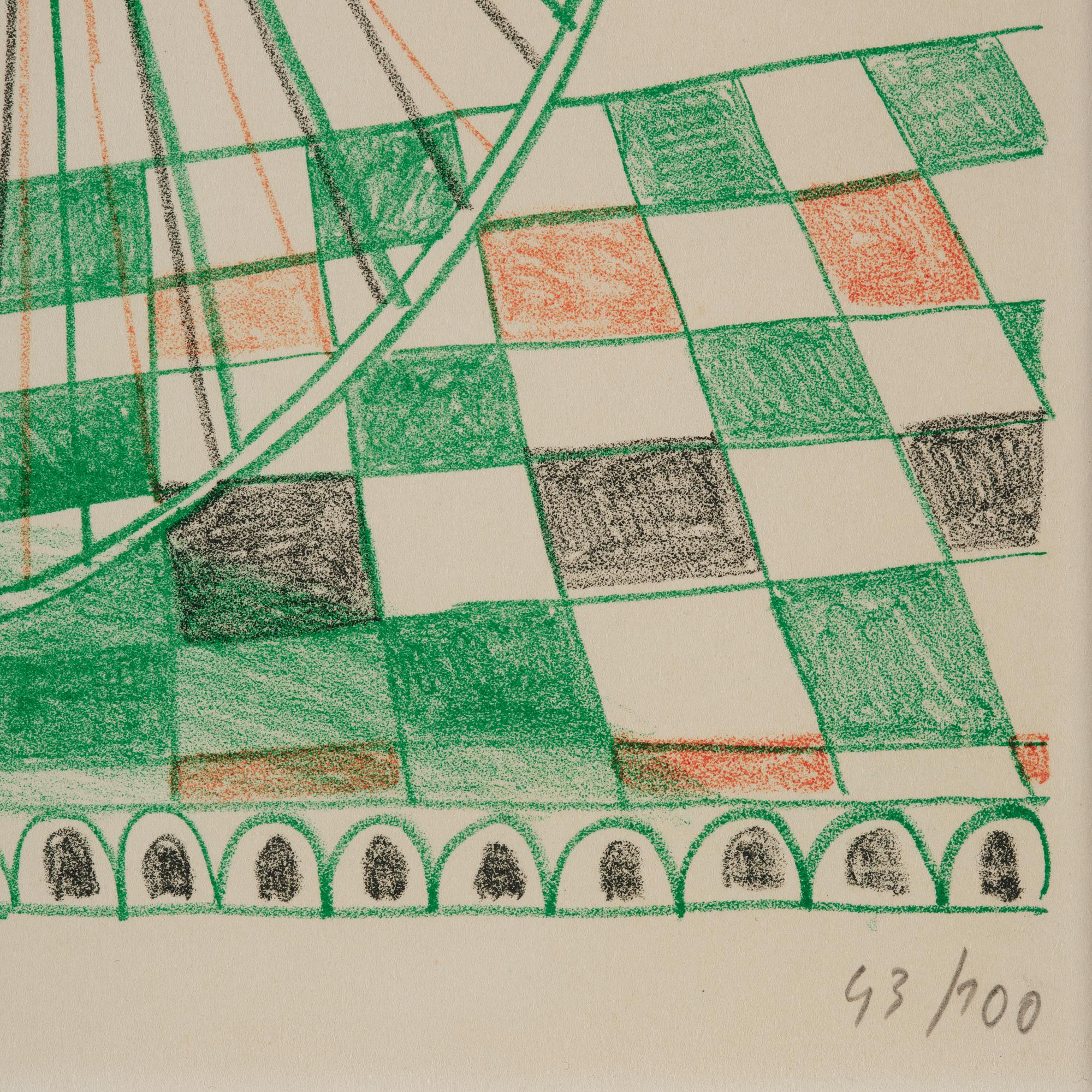 Alexandre Fassianos, Untitled from: "Hommage aux Prix Nobel" (The Nobel Prize Portfolio).