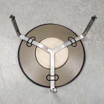 A PK-33 stool by Poul Kjaerholm for Fritz Hansen, designed 1959.