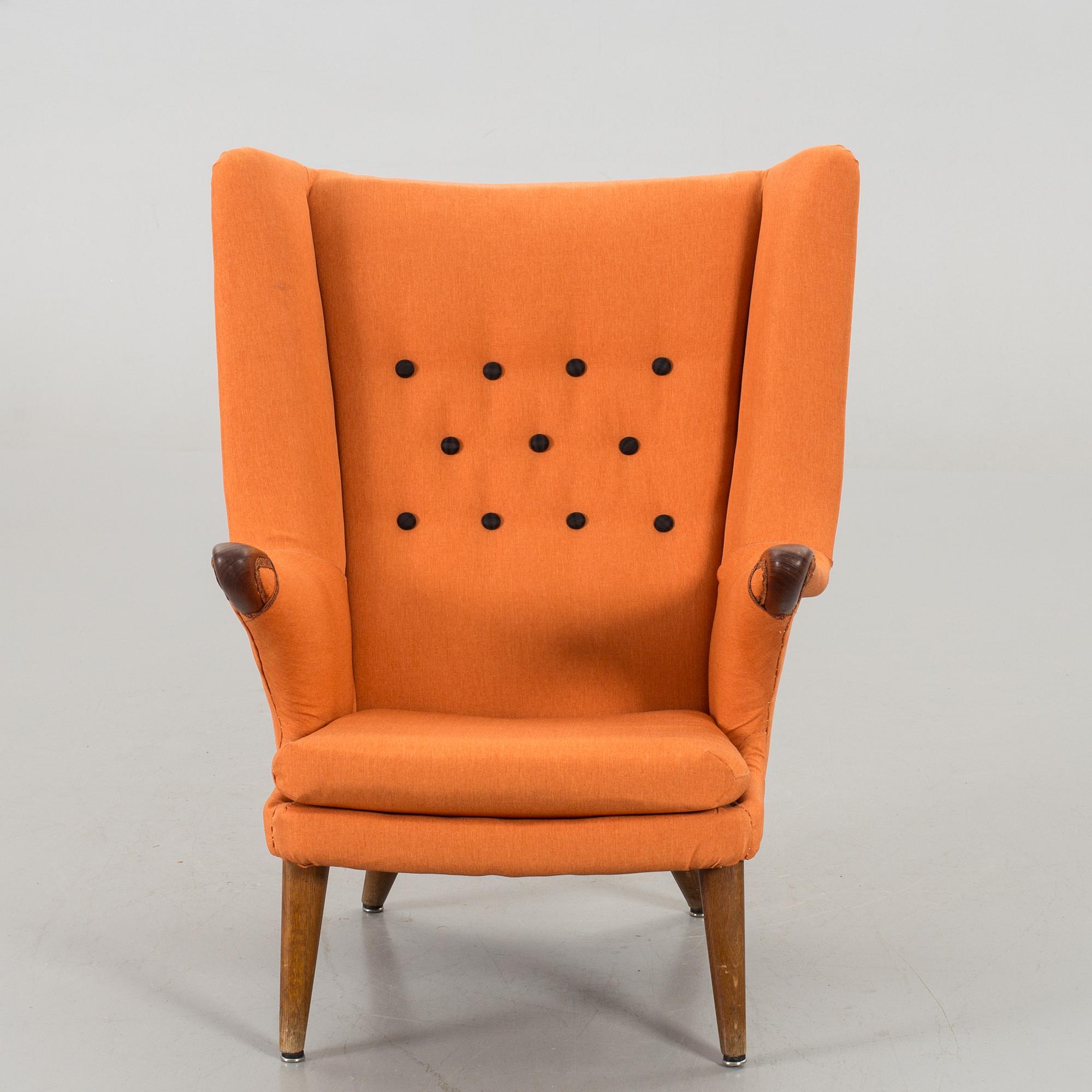 FÅTÖLJ design Bent Möller Jepsen, Simo omkring 1950 Danmark.