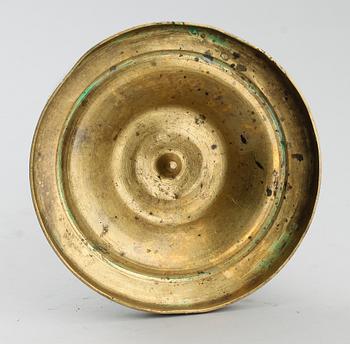 LJUSSTAKE, empire, brons, 1800-talets första hälft.