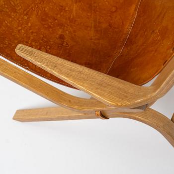 Bertil Fridhagen, fåtölj, "Limento", modell "5-168", Svenska Möbelfabrikerna, Bodafors, 1961.