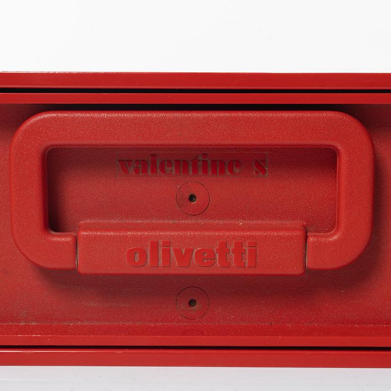 Ettore Sottsass, Skrivmaskin, "Valentine", Olivetti, Italien, 1900-talets andra hälft.