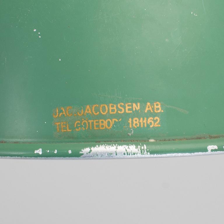 SKRIVBORDSLAMPA/INDUSTRILAMPA, Jacob Jacobsen, Luxo 1001, 1900-talets första hälft.