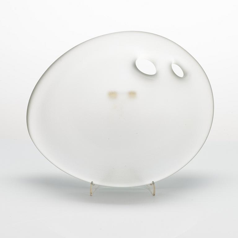 Timo Sarpaneva, skulptur, Hiidenkehto (Jättens vagga) signerad  Timo Sarpaneva, Iittala -54.