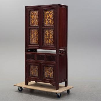 A 20th century Chinese cabinet.