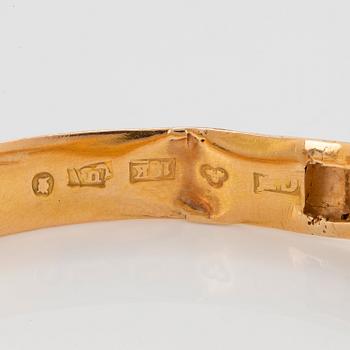 An 18K gold Möllenborg bracelet, 19th century.