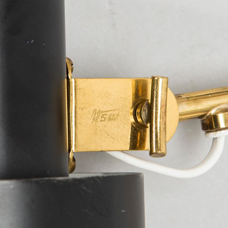 Vägglampa,modell EY 84,  Itsu 1960-tal.