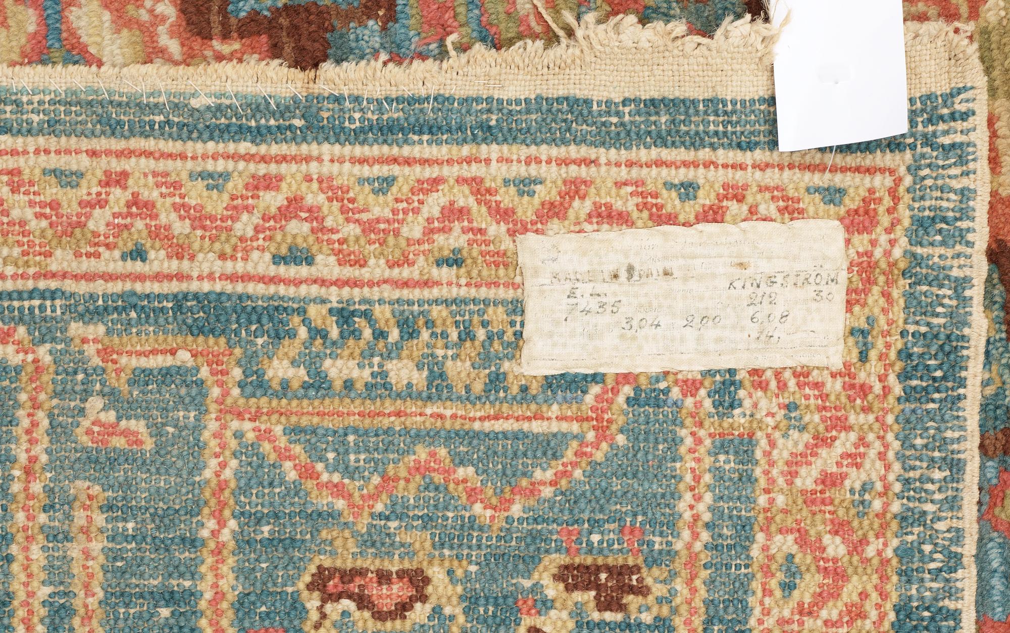SEMIANTIK/OLD SPANSK. 294,5 x 205,5 cm.