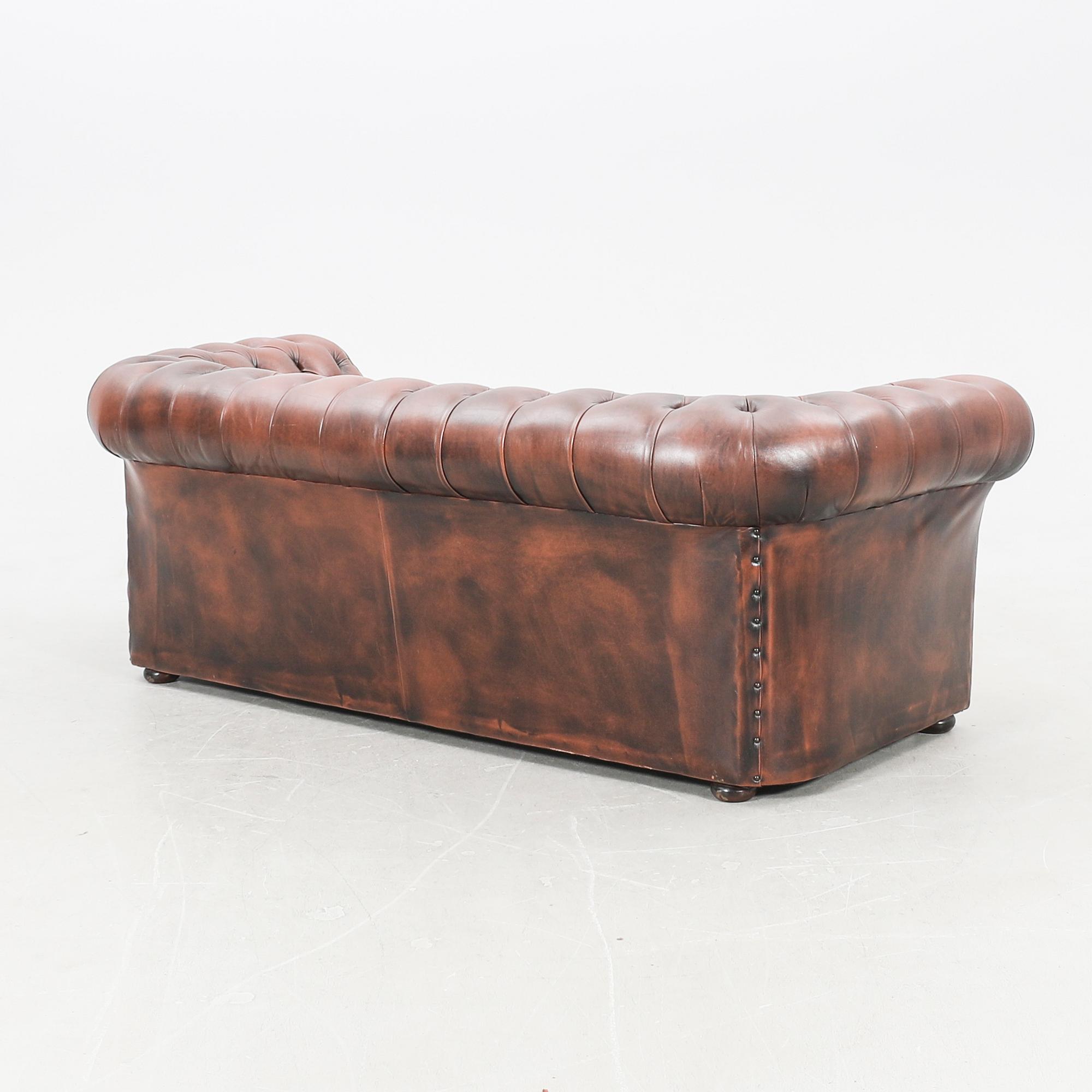 Sofa, Chesterfield model, United Kingdom, second half of the 20th century.