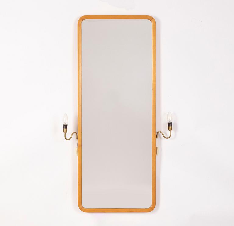 Axel Larsson, spegel, sannolikt Svenska Möbelfabrikerna Bodafors 1900-talets mitt.