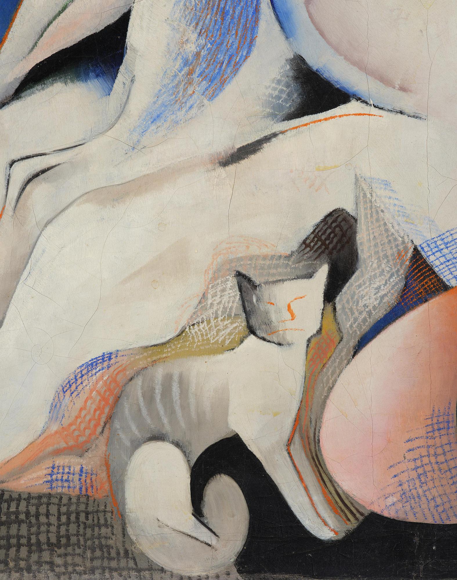 Béla Kádár, Ballerina on a white horse.