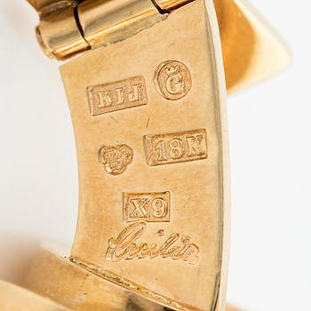 Cecilia Johansson, cufflinks, 18K gold.