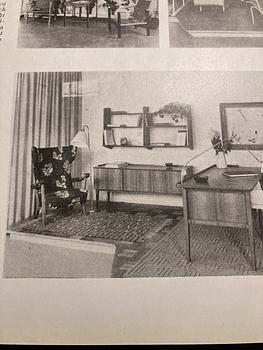 Sten Blomberg, soffa och fåtölj, Meeths, Swedish Modern, Göteborg 1940-tal.