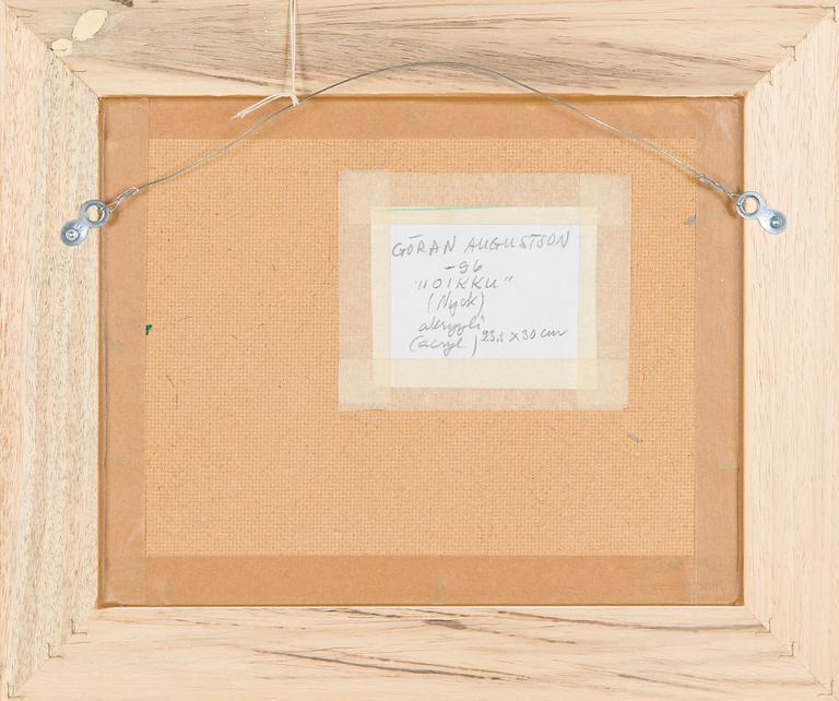 Göran Augustson, "Oikku" (Nyck).