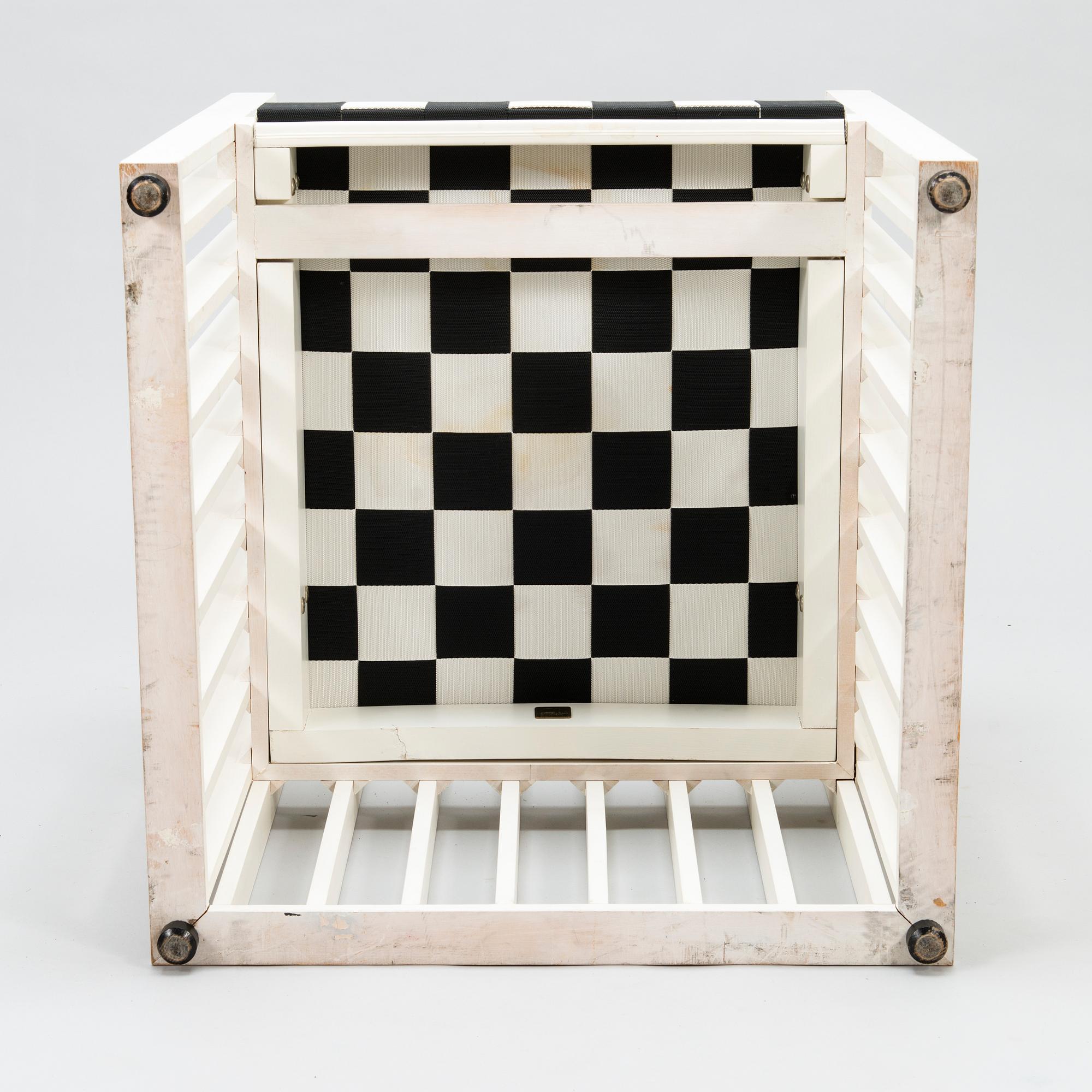 A KOLOMAN MOSER/JOSEF HOFFMANN, 'Purkersdorf' armchair from late 21th century for Wittmann.