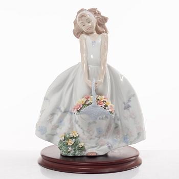 LLadró, figurine, "Wildflowers", Spain.