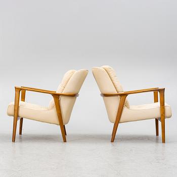 Inge Andersson, armchairs, a pair, "Tunis", Bröderna Andersson, designed circa 1965.