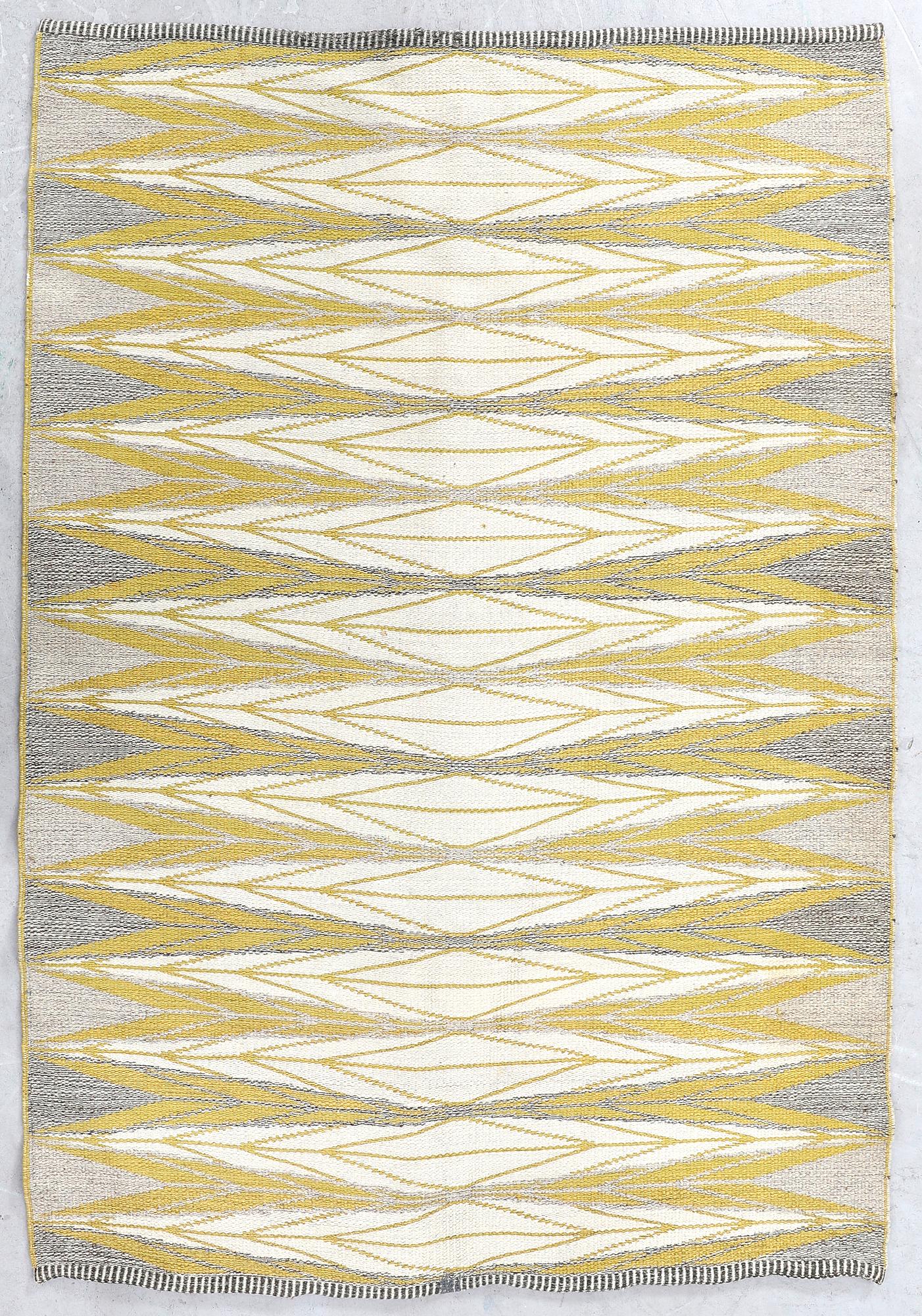 Ingrid Dessau, rug, double weave, "Barrskog" approx. 193x138 cm.