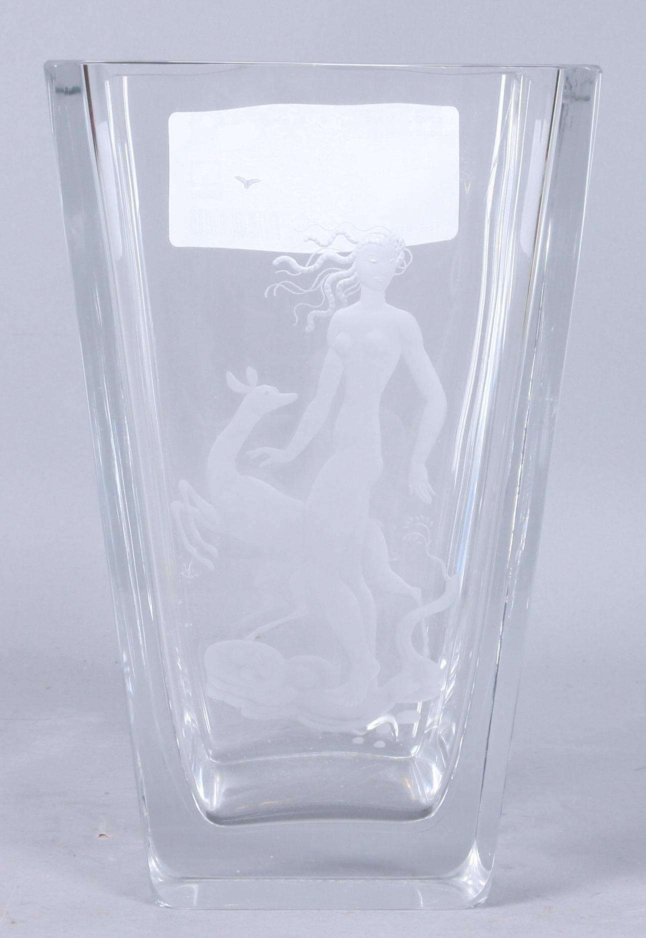 VAS, glas, Vicke Lindstrand.