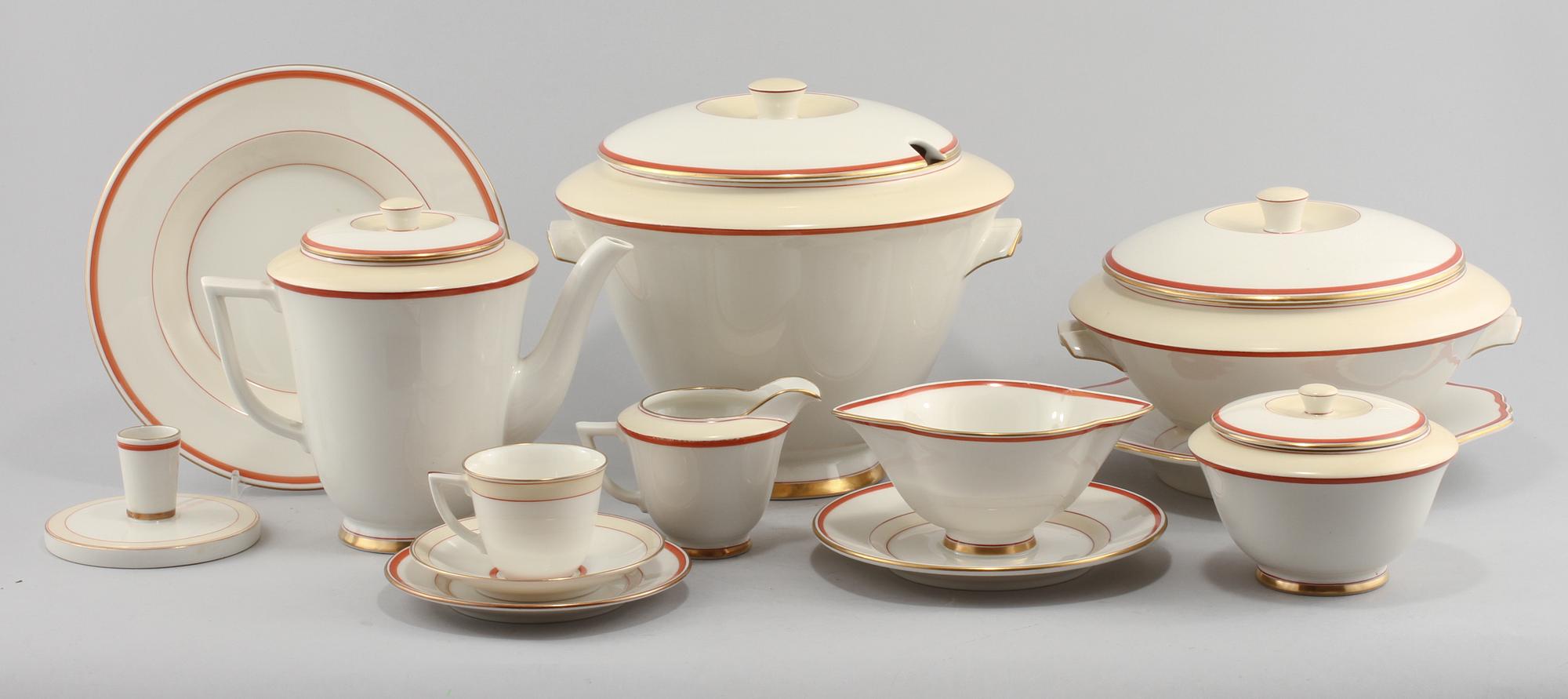 SERVISDELAR, 50 st, porslin, Royal Copenhagen, 1900-talets andra hälft.
