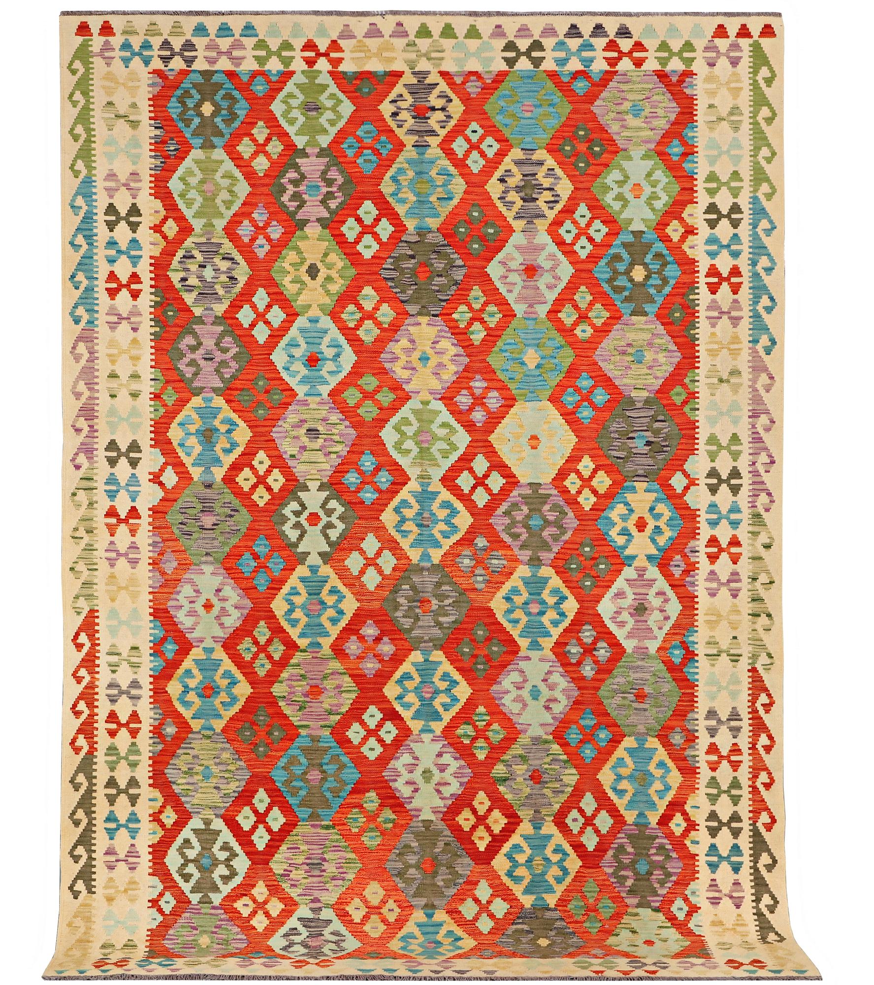 A carpet, Kilim, c. 302 x 204 cm.