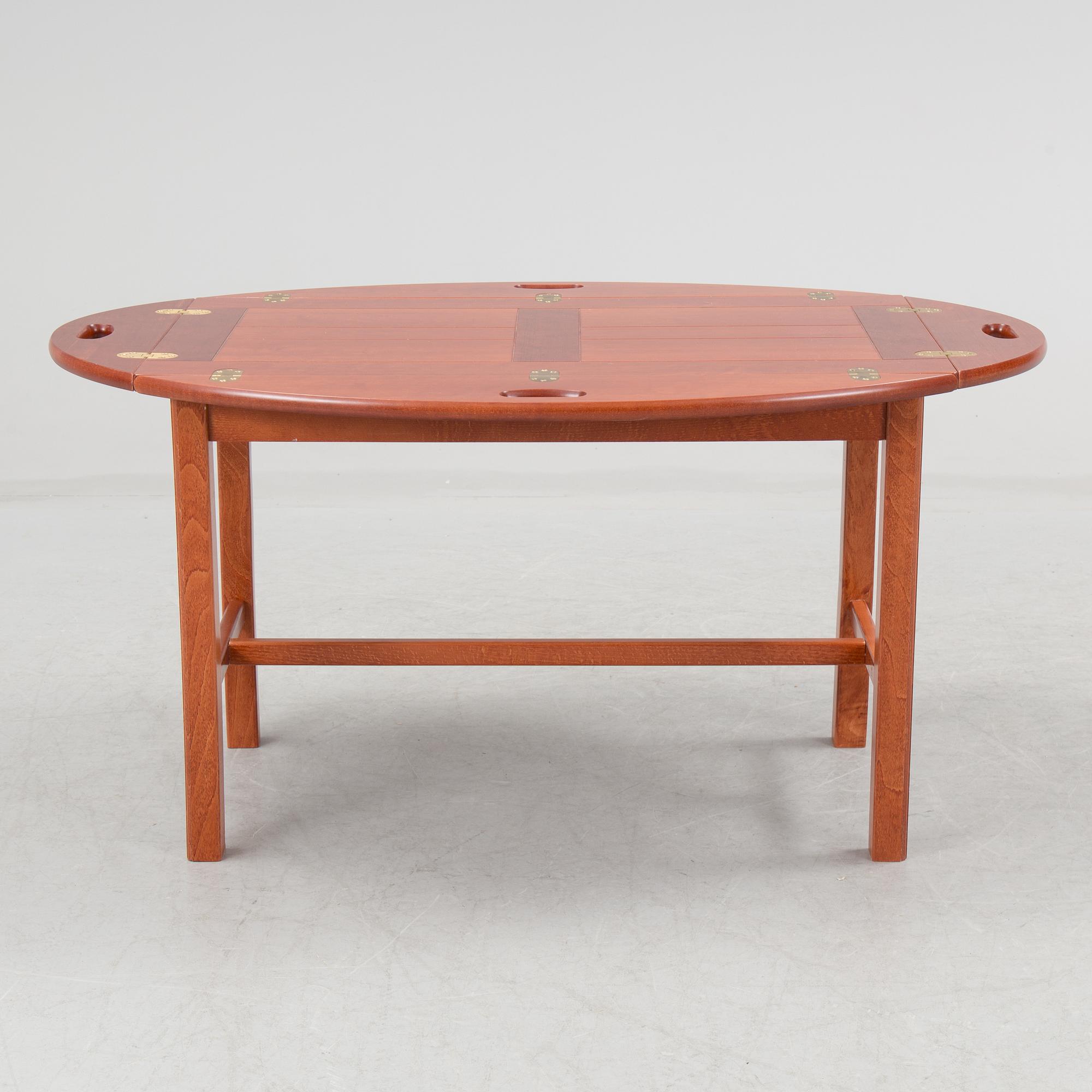 A "Butler´s tray" coffee table, 20th century.