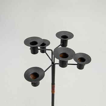 Hans-Agne Jakobsson, golvkandelaber, modell "L5", Hans Agne Jakobsson AB, Markaryd, 1950-60-tal.