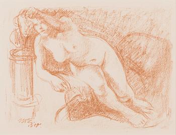 MAGNUS ENCKELL, lithograph, signed and dated 1908 in the plate.