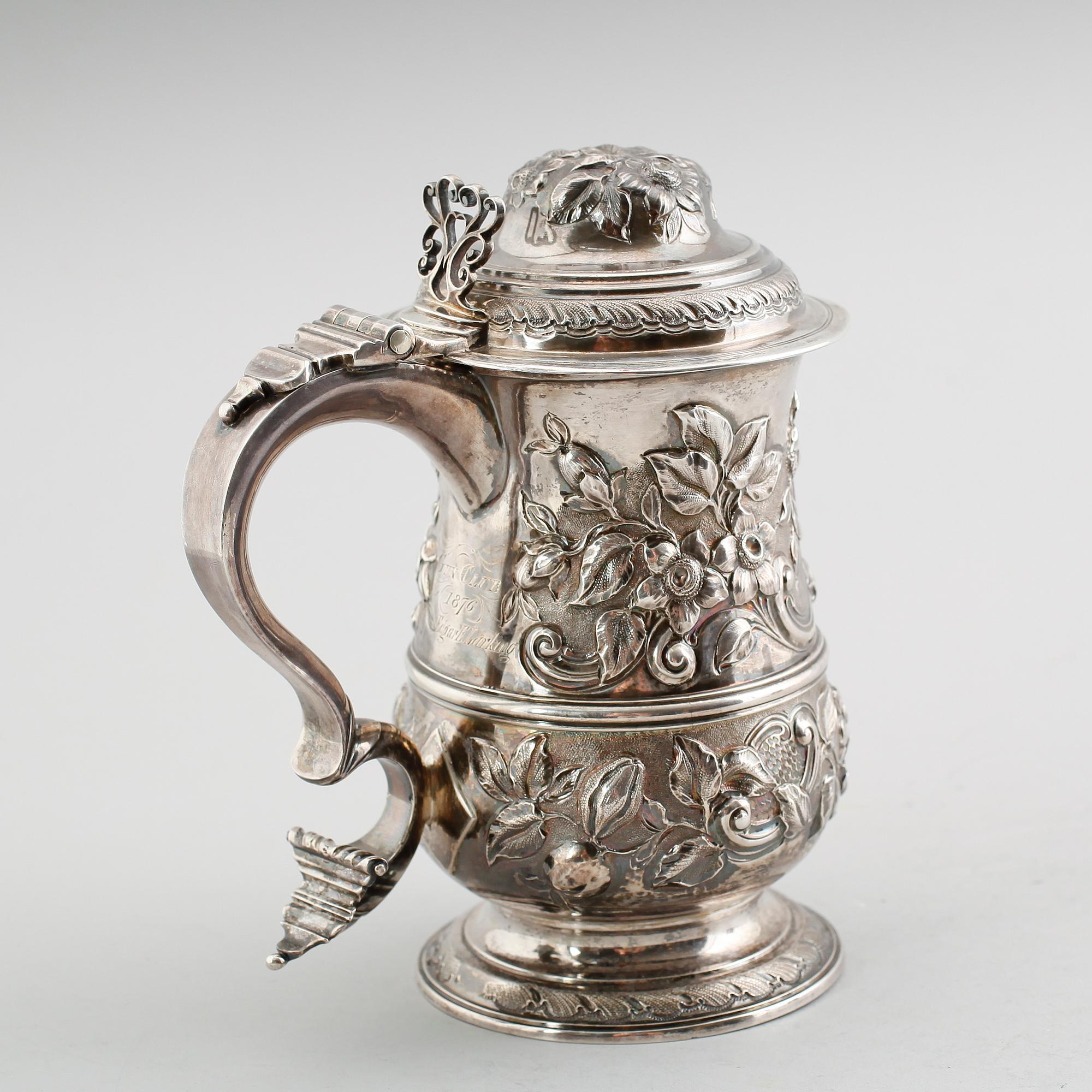 STOP, silver, IM, London 1769. Vikt ca 924 g.