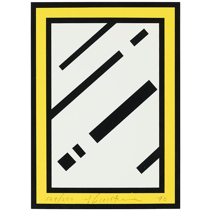 Roy Lichtenstein, "Mirror", 1990
