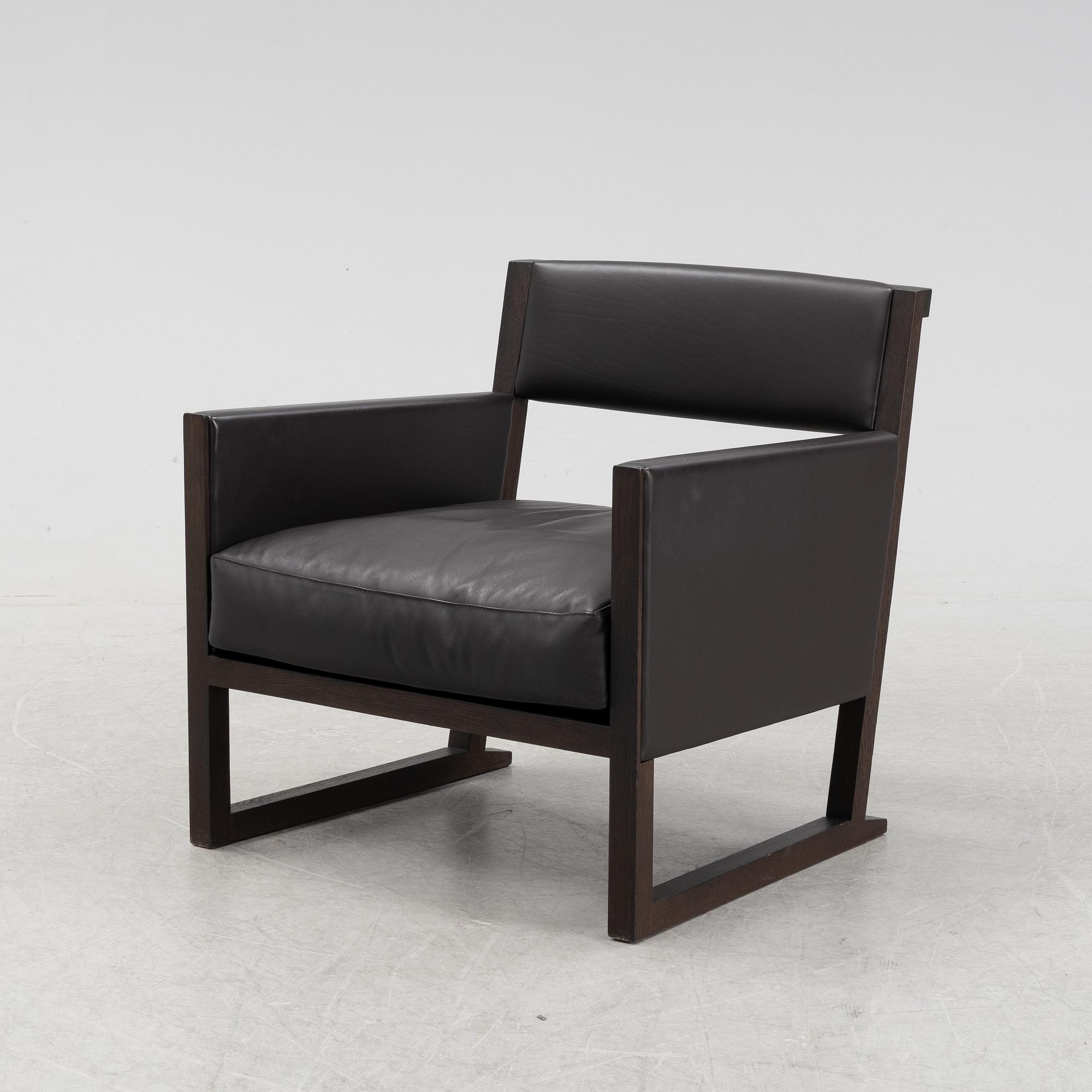 A 'Musa' easy chair by Antonio Citterio for Maxalto, designed 2006.