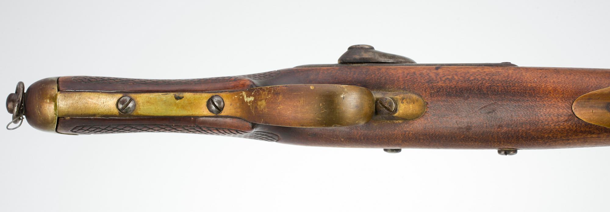 SLAGLÅSPISTOL, Carl Gustafs Stads gevärsfaktori, m/1850.