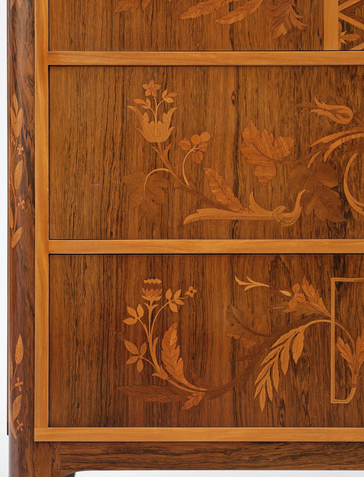 Carl Malmsten, byrå, utförd av snickarmästare Albin Johansson, Stockholm, 1943.