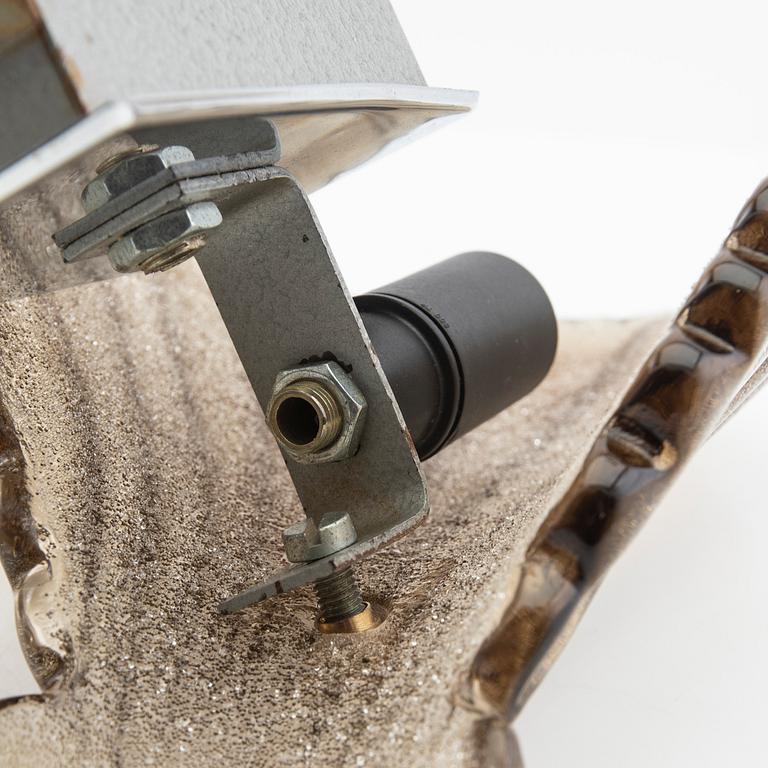 Wall lamps, 20th century.