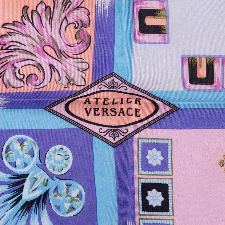 Versace, scarf, "Medusa".