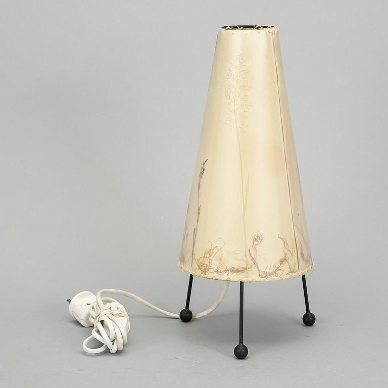 BORDSLAMPA, 1950-60-tal.