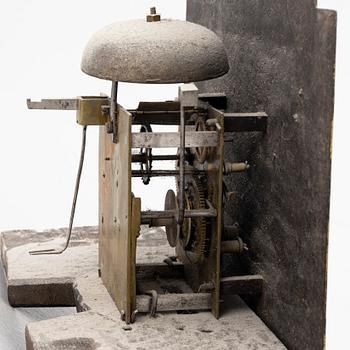 A longcase clock by W. Barrow (watchmaker in London 1700-36).