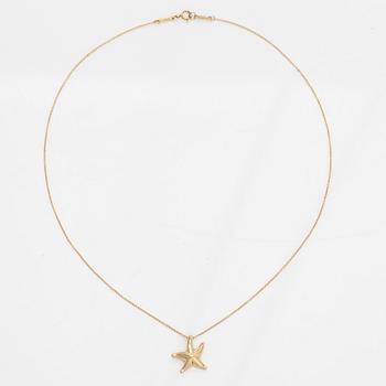Tiffany, Elsa Peretti, an 18K gold 'Starfish' necklace.