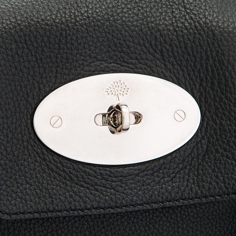 Mulberry, a black leather 'Bayswater' handbag.