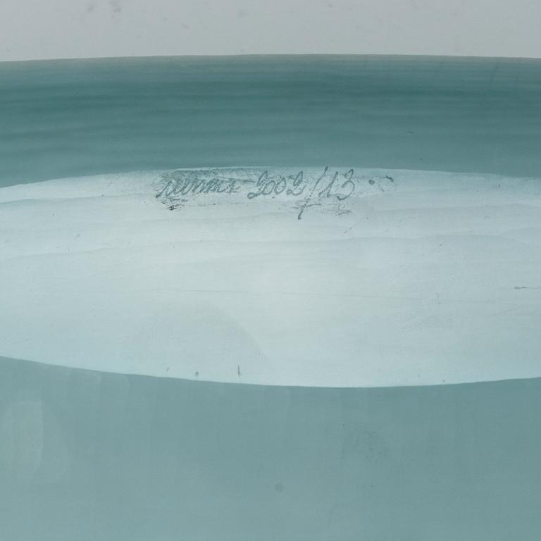Ludovico Diaz de Santillana & Tobia Scarpa, fat "Canoa Battuti", Venini, Murano, Italien 2002.